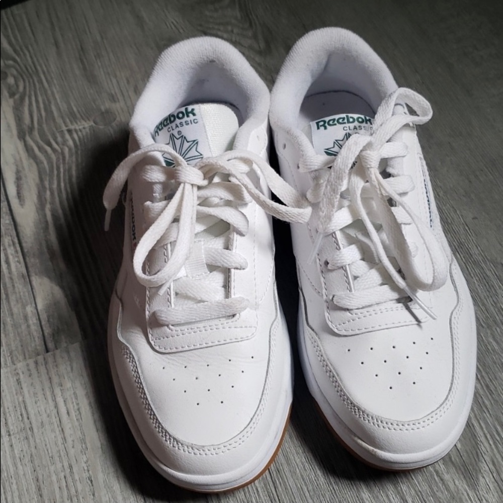 Classic Reebok white sneakers